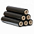 Стрейч плёнка 500мм./20 мкм., чёрная. ПЕРВИЧКА, 2 кг.
